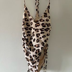 Leopard one piece swim suit Kona sol